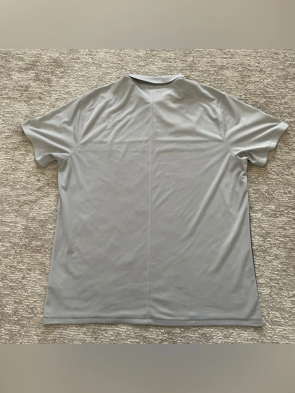 Nike Utah State Aggies Dri-Fit Polo Gray Blue Colorblock Men’s XL Performance